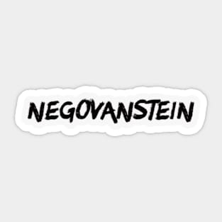 NEGOVAN Sticker